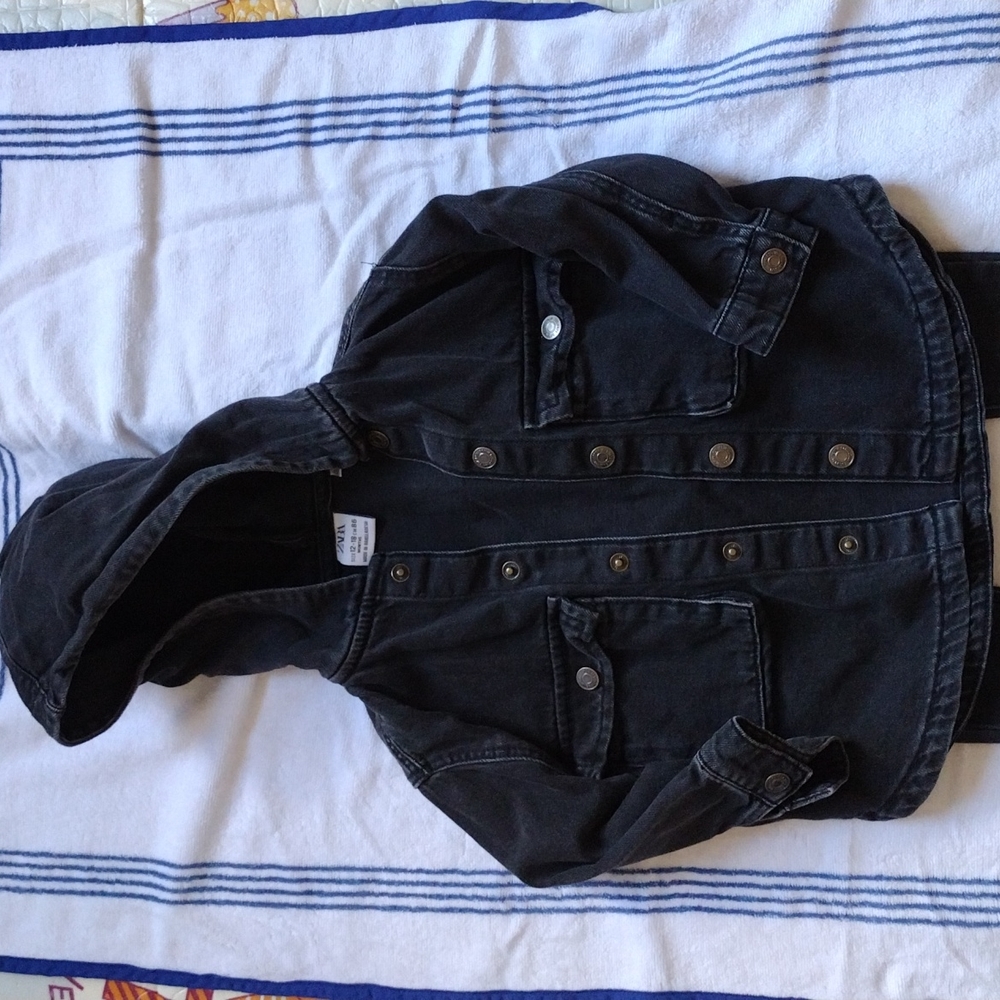 COPY - ZARA Black 12-18 months toddler boy set